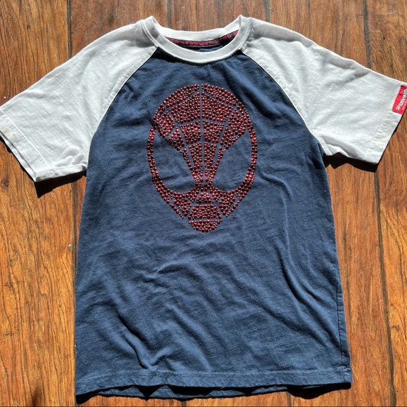 Marvel Shirts Tops Marvel Spider Man Shirt Girls Size Lg 12 Poshmark